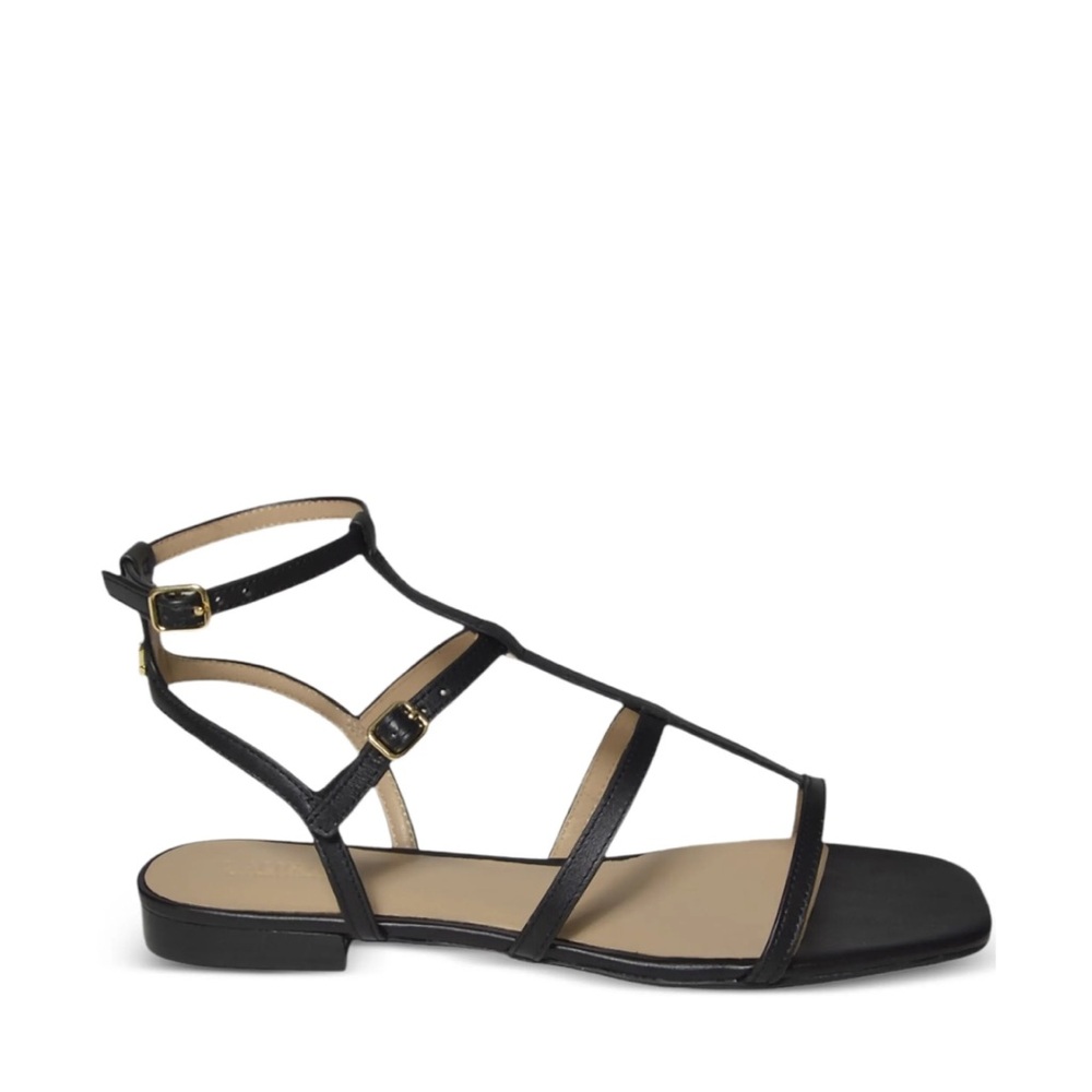 Lauren Ralph Lauren Everley Cafskin Gladiator Sandals